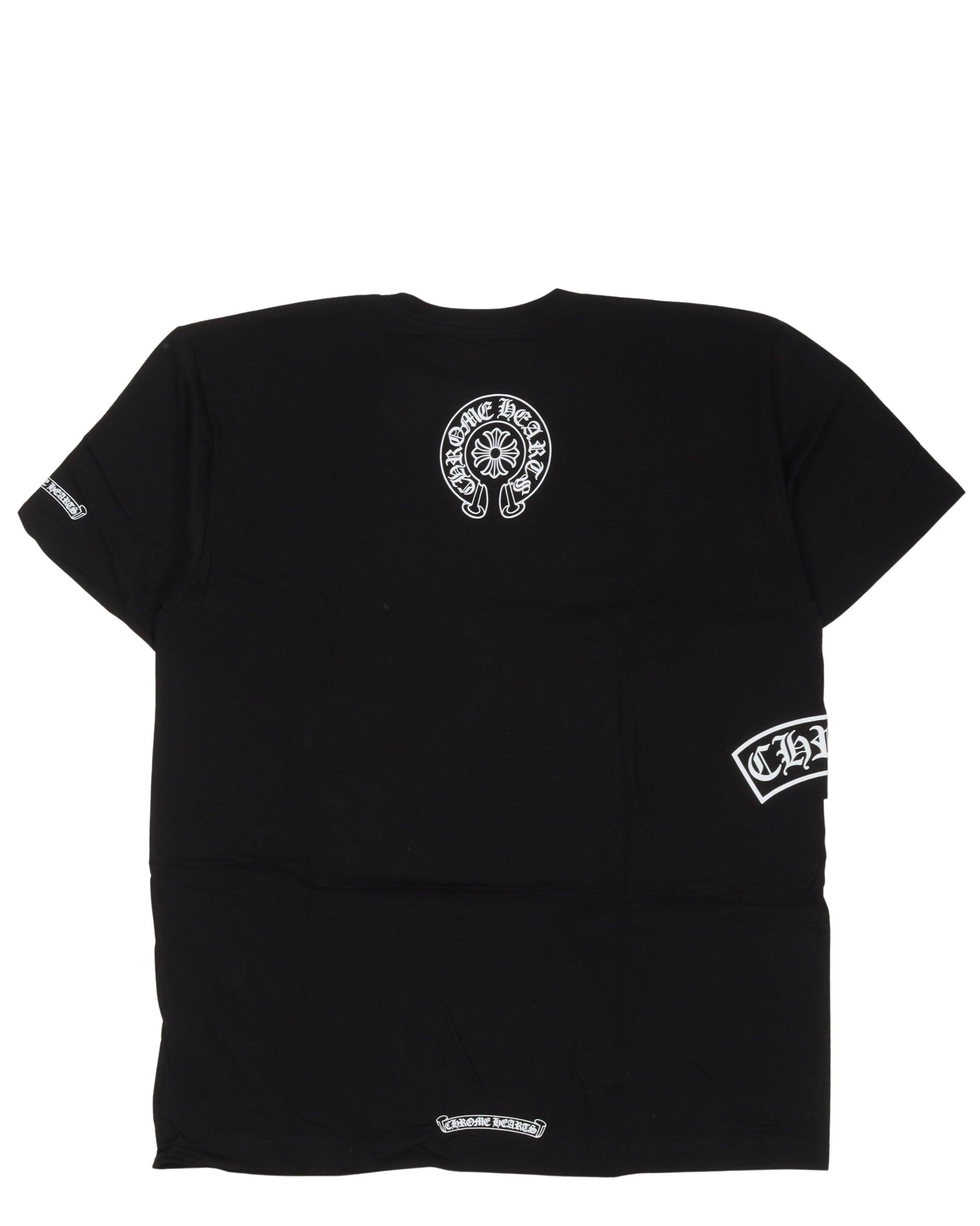 Chrome Hearts Multi Logo T-Shirt Black