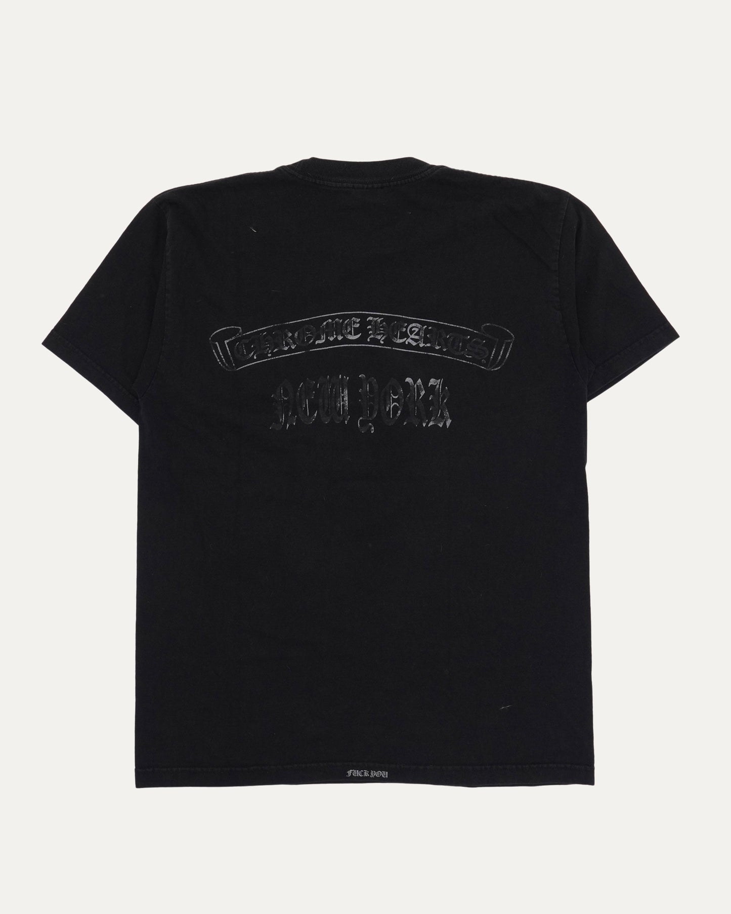 Vintage New York Hairy Cross Pocket T-Shirt