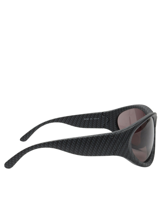 SWIFT ROUND SUNGLASSES IN CARBON