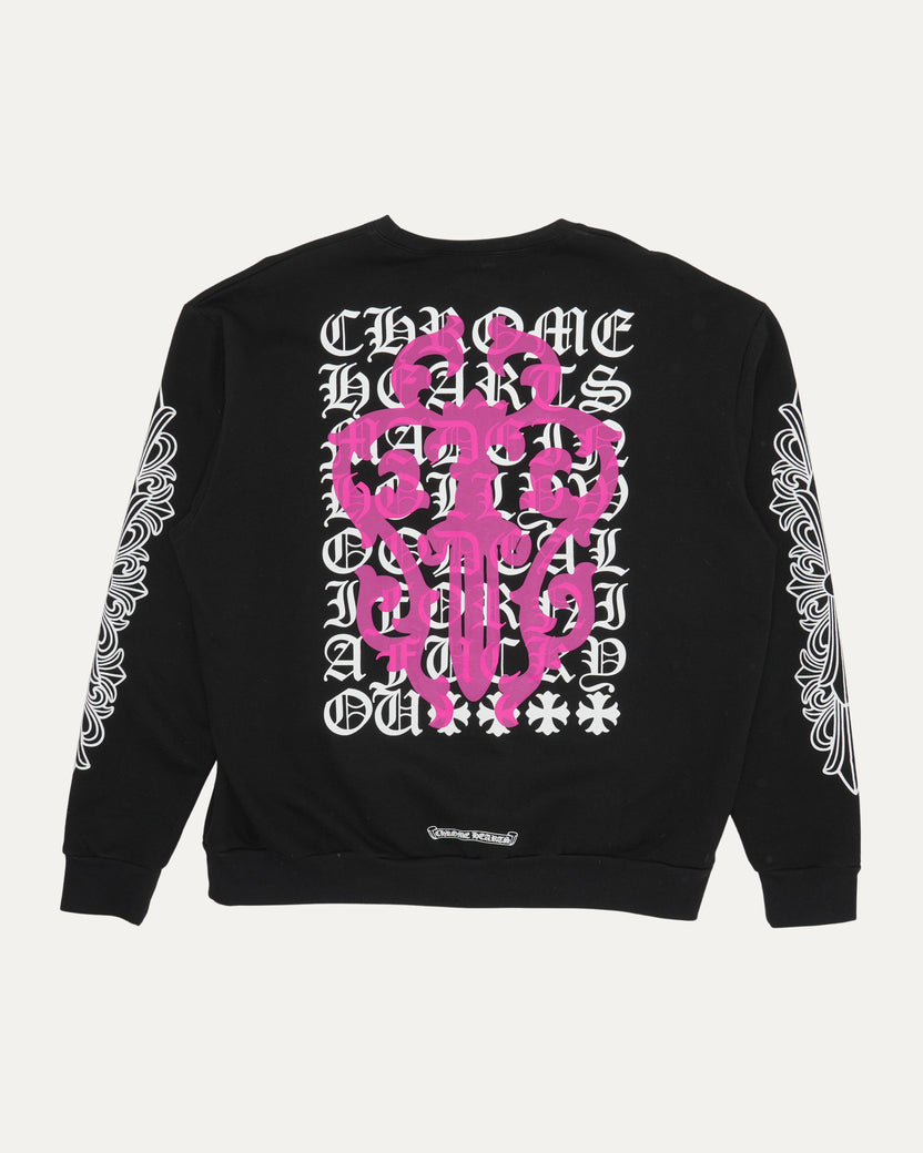 Scroll Logo Crewneck Sweatshirt