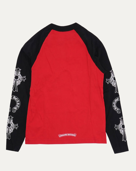 Horseshoe Logo Raglan Long Sleeve T-Shirt