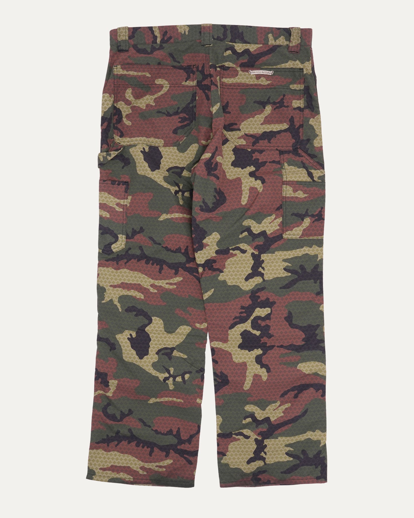 Camouflage Nylon Double Knee Pants