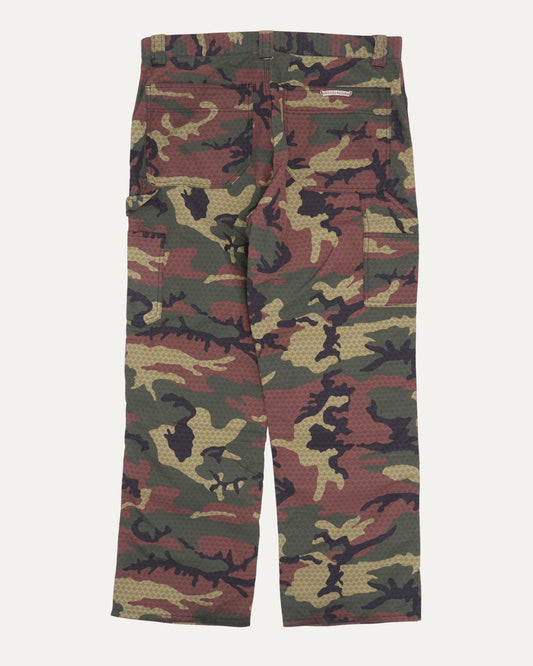 Camouflage Nylon Double Knee Pants