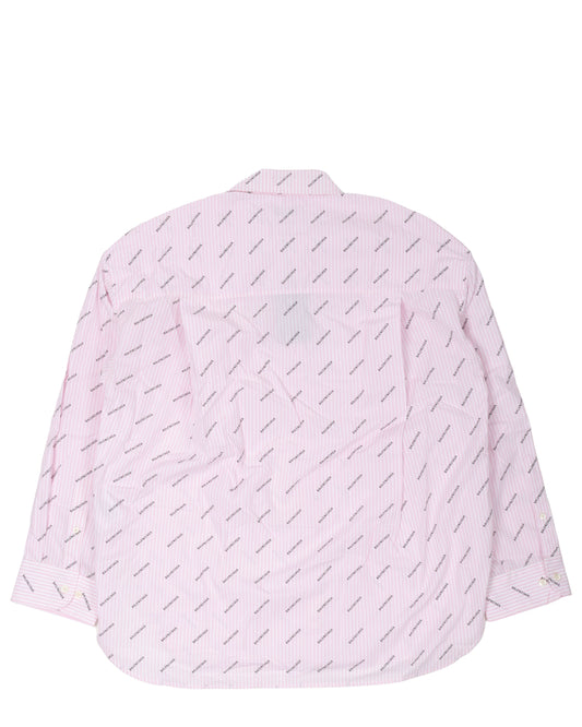 Striped Repeat Logo Shirt