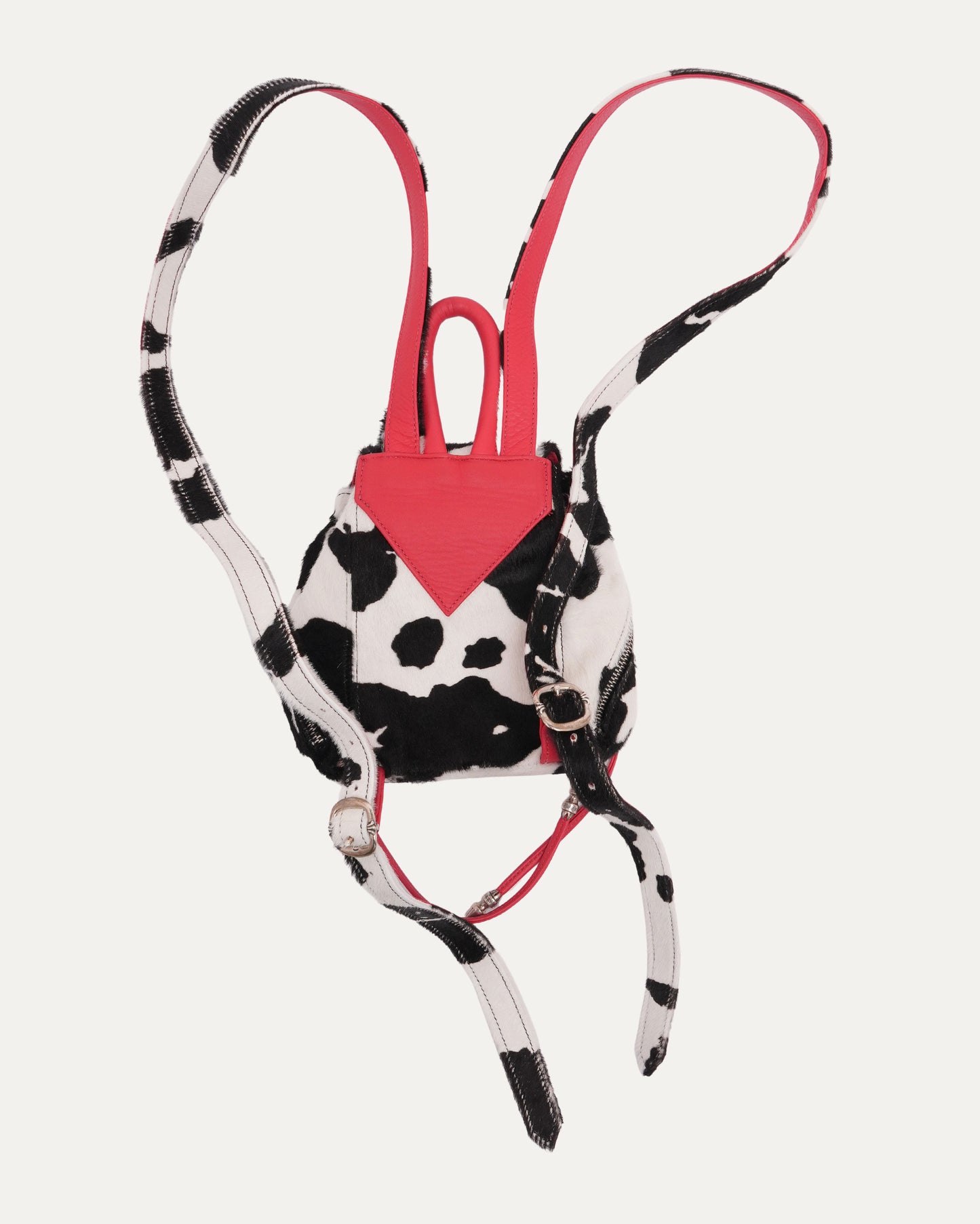 Mini Cow Print Backpack
