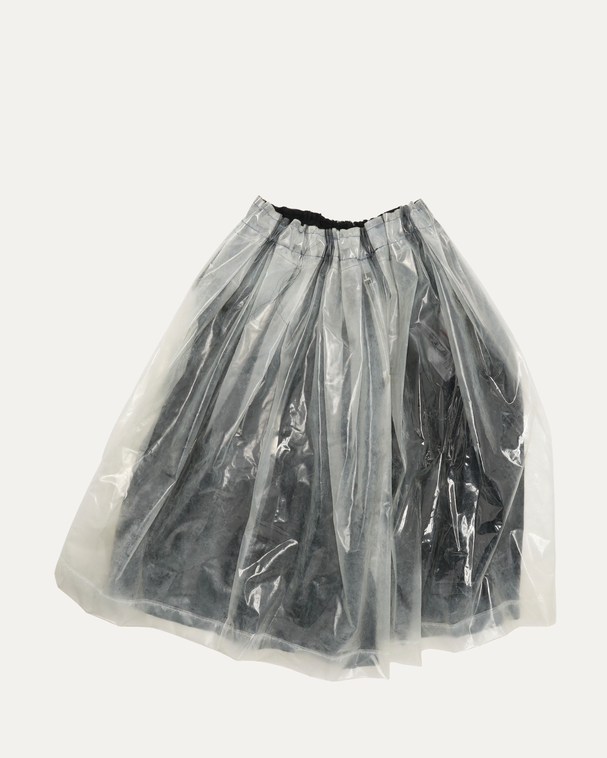 Vinyl Layer A-line Skirt