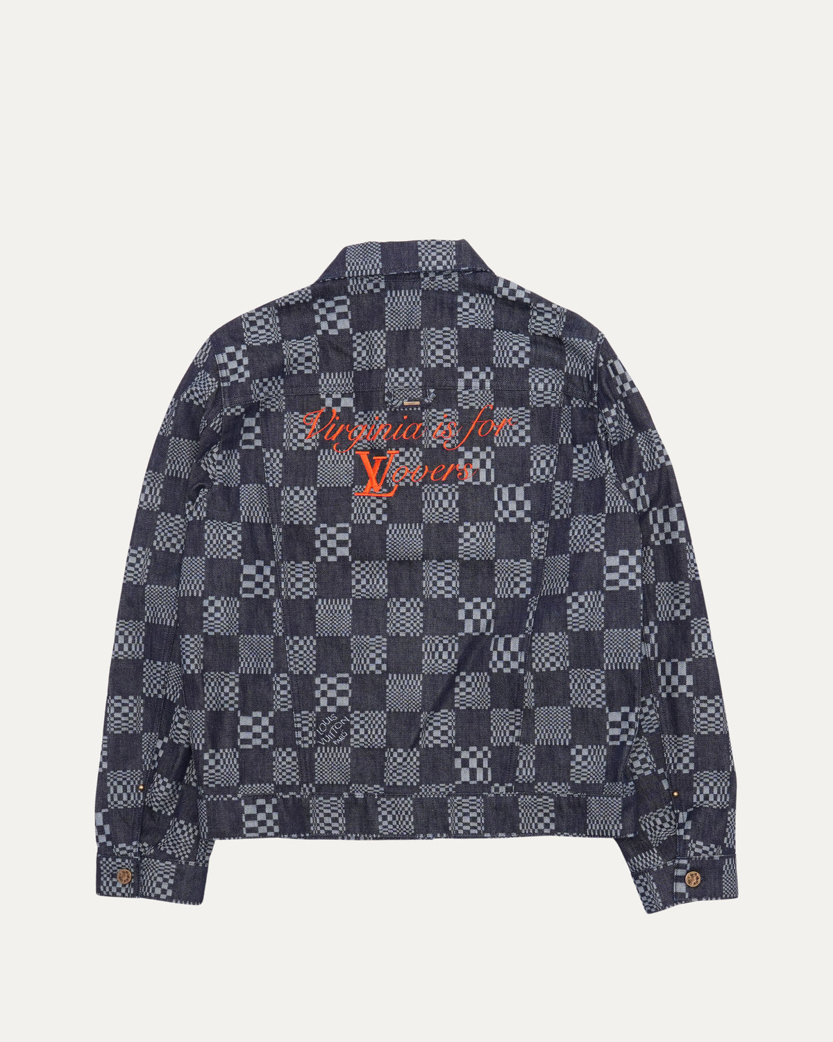 Virginia Is For Lovers Embroidered Denim Jacket