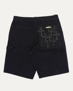 Cross Patch Double Knee Shorts