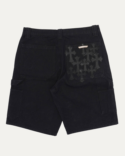 Cross Patch Double Knee Shorts
