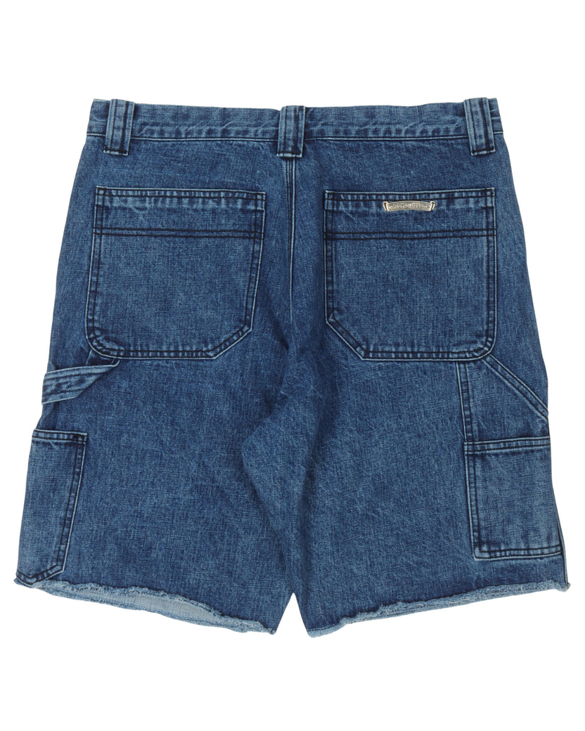 Raw Denim Carpenter Shorts