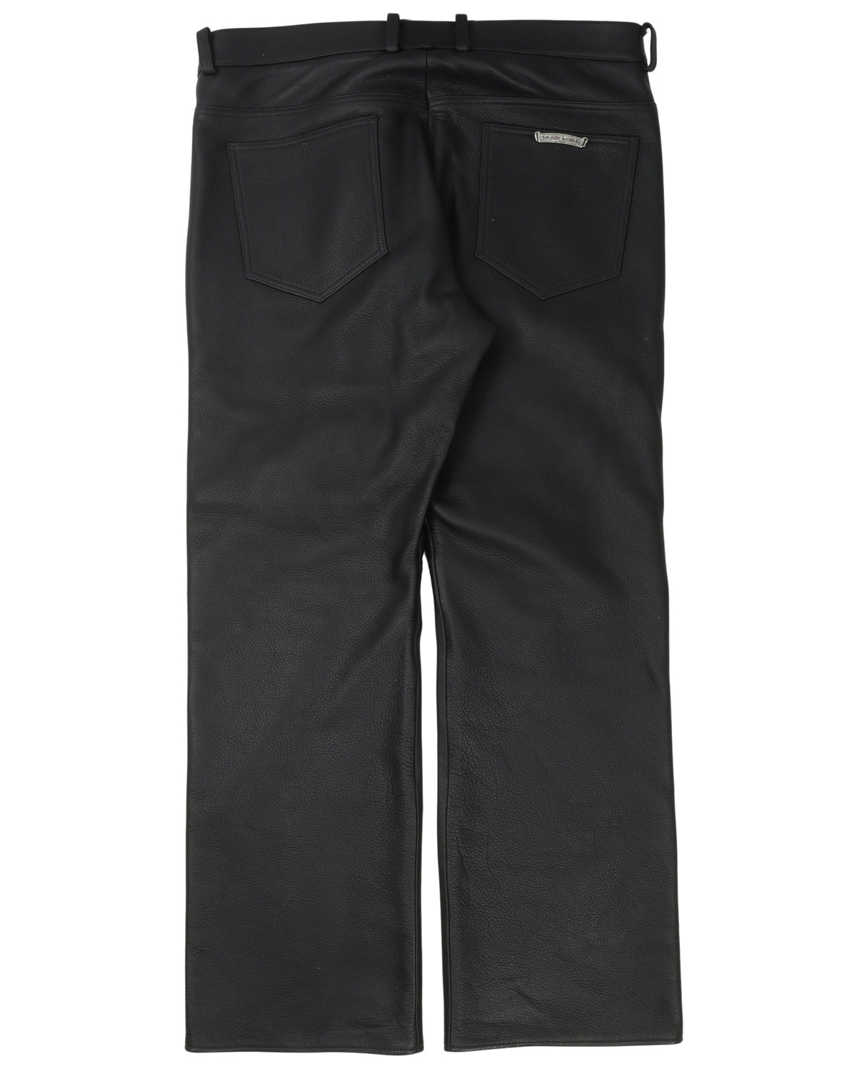 Leather Cross Pants