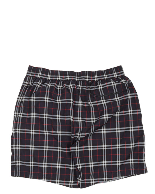 Plaid Swim Shorts