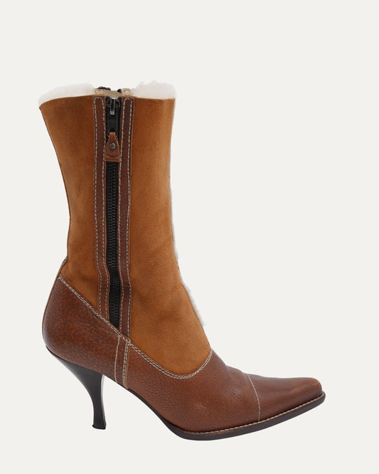 2000s Shearling Boots