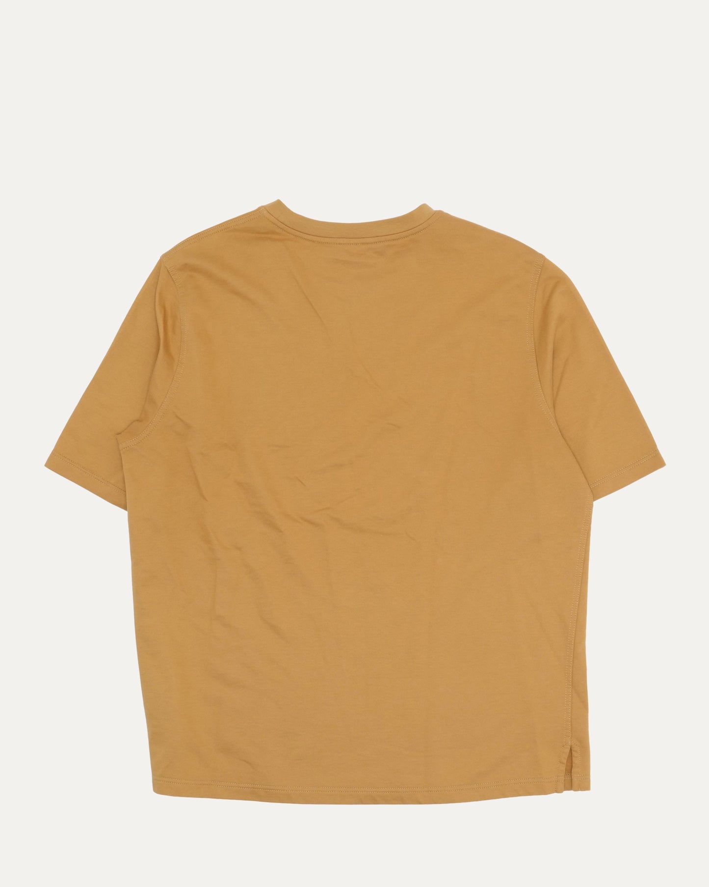 Leather Appliqué T-Shirt