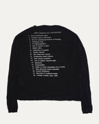 Characteristics of a Psychopath Long Sleeve T-Shirt