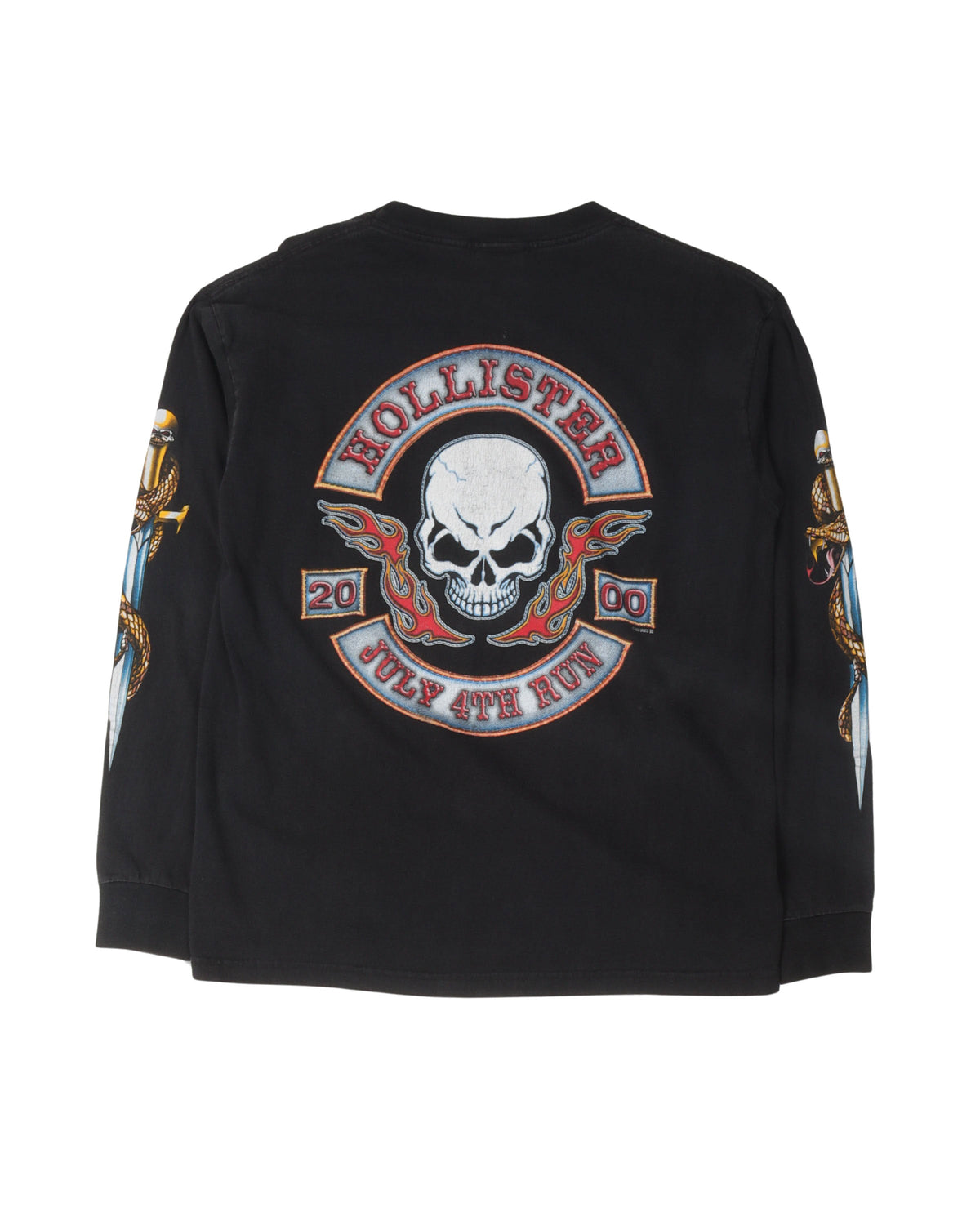 Hollister July 4th 2000 Rally Long Sleeve T-Shirt