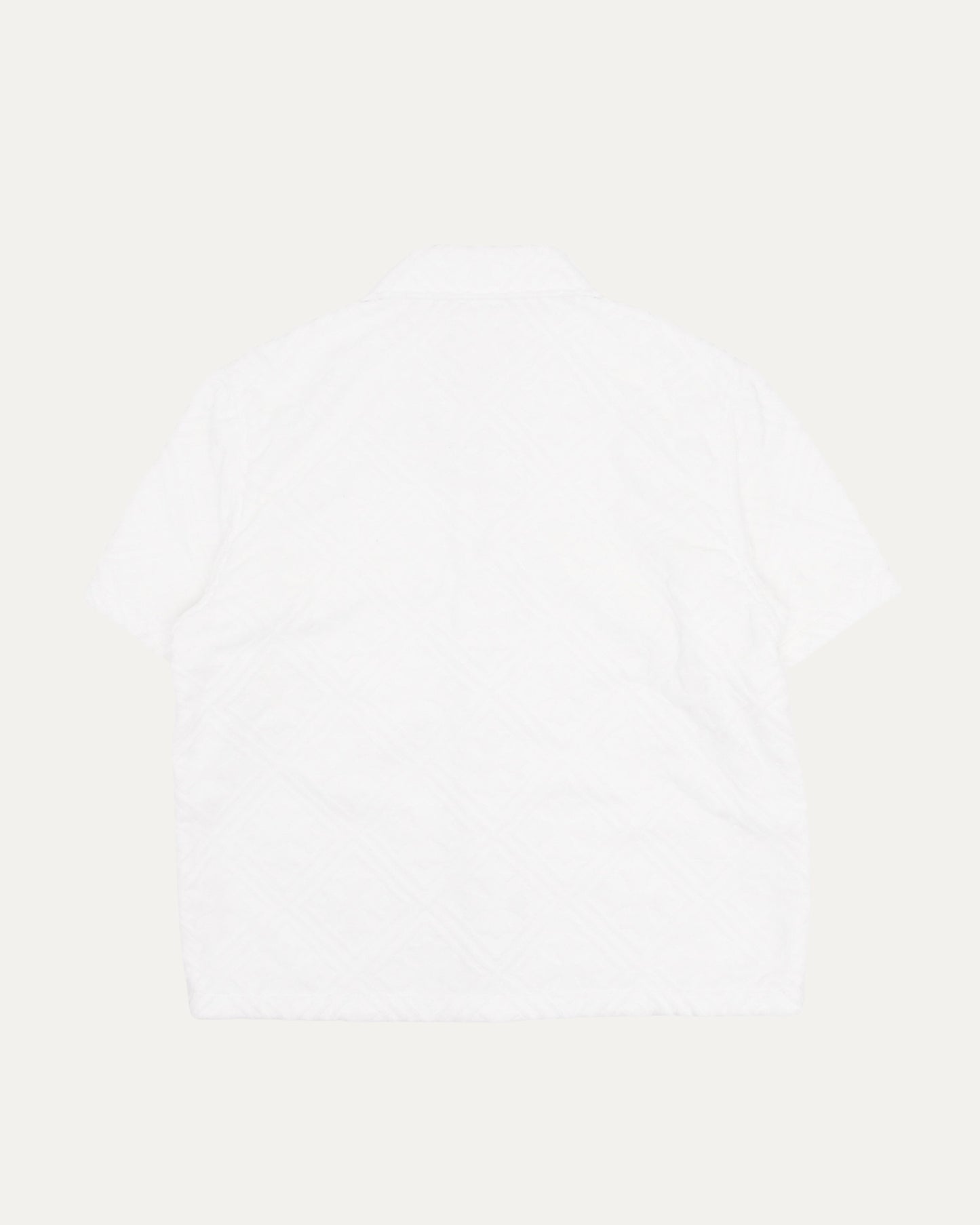 Terry Cloth Short Sleeve Shirt