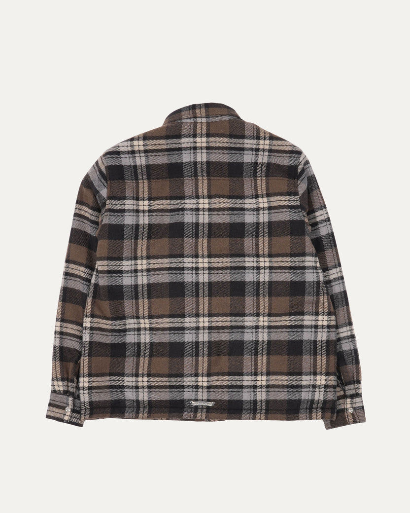 Pile Lined Flannel Work Dog Shirt