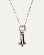 Fleur Tail Pendant w/ Ball Chain
