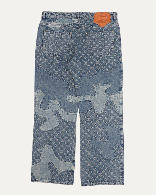 Nigo Monogram Patchwork Jeans