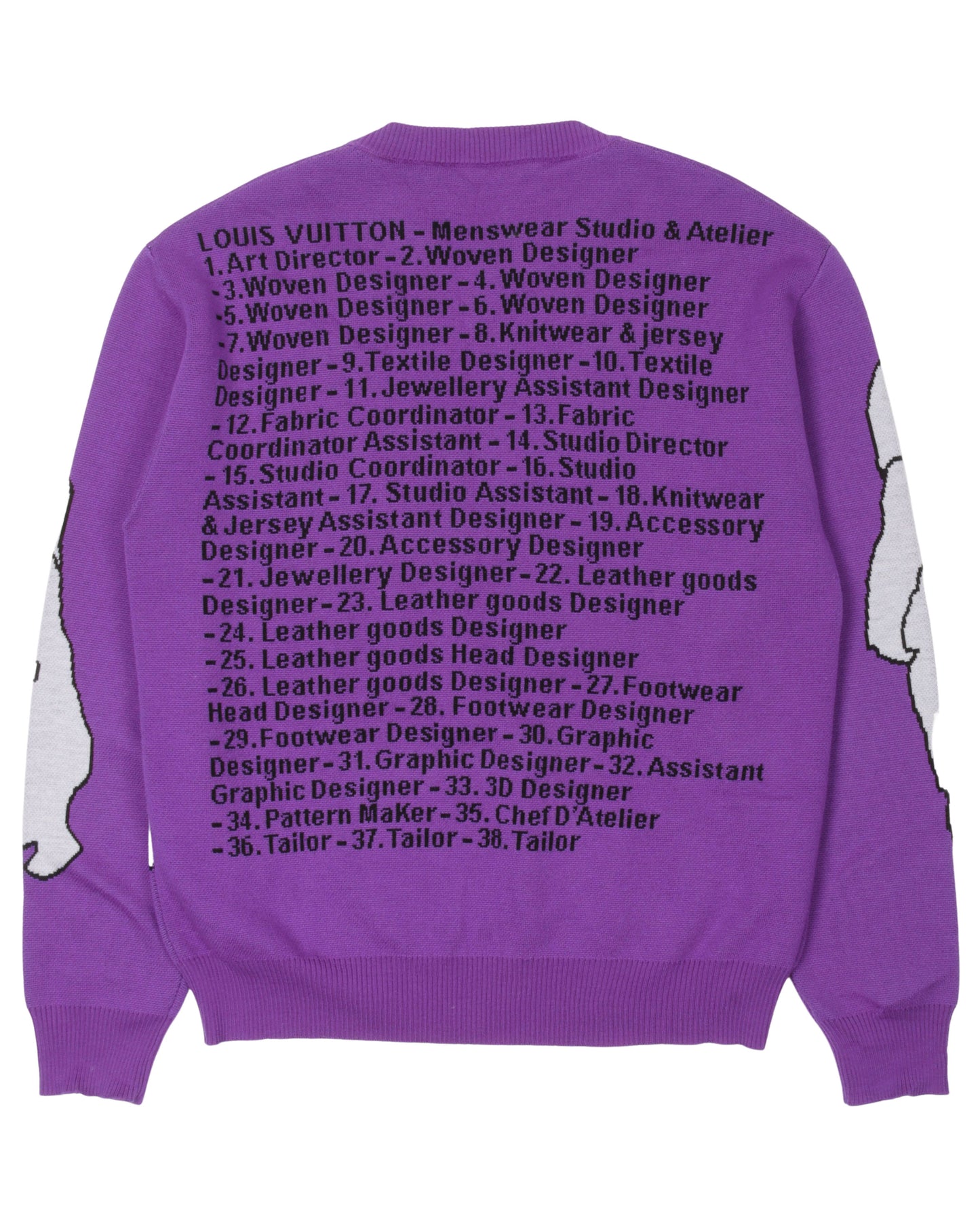 Studio Jacquard Crewneck