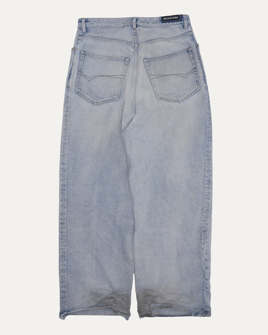 Light Wash Baggy Jeans