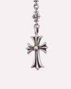 Tiny E Choke Chain Necklace