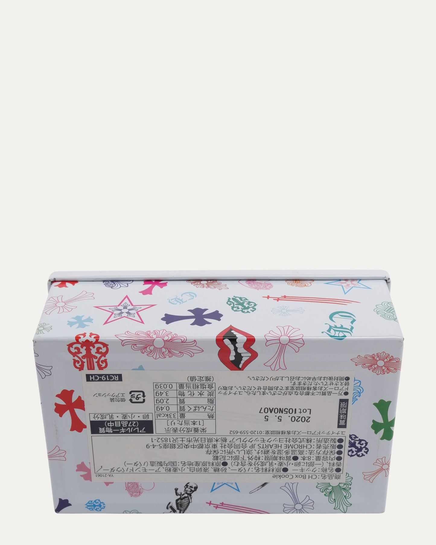 Japan Exclusive Stencil Cookie Box