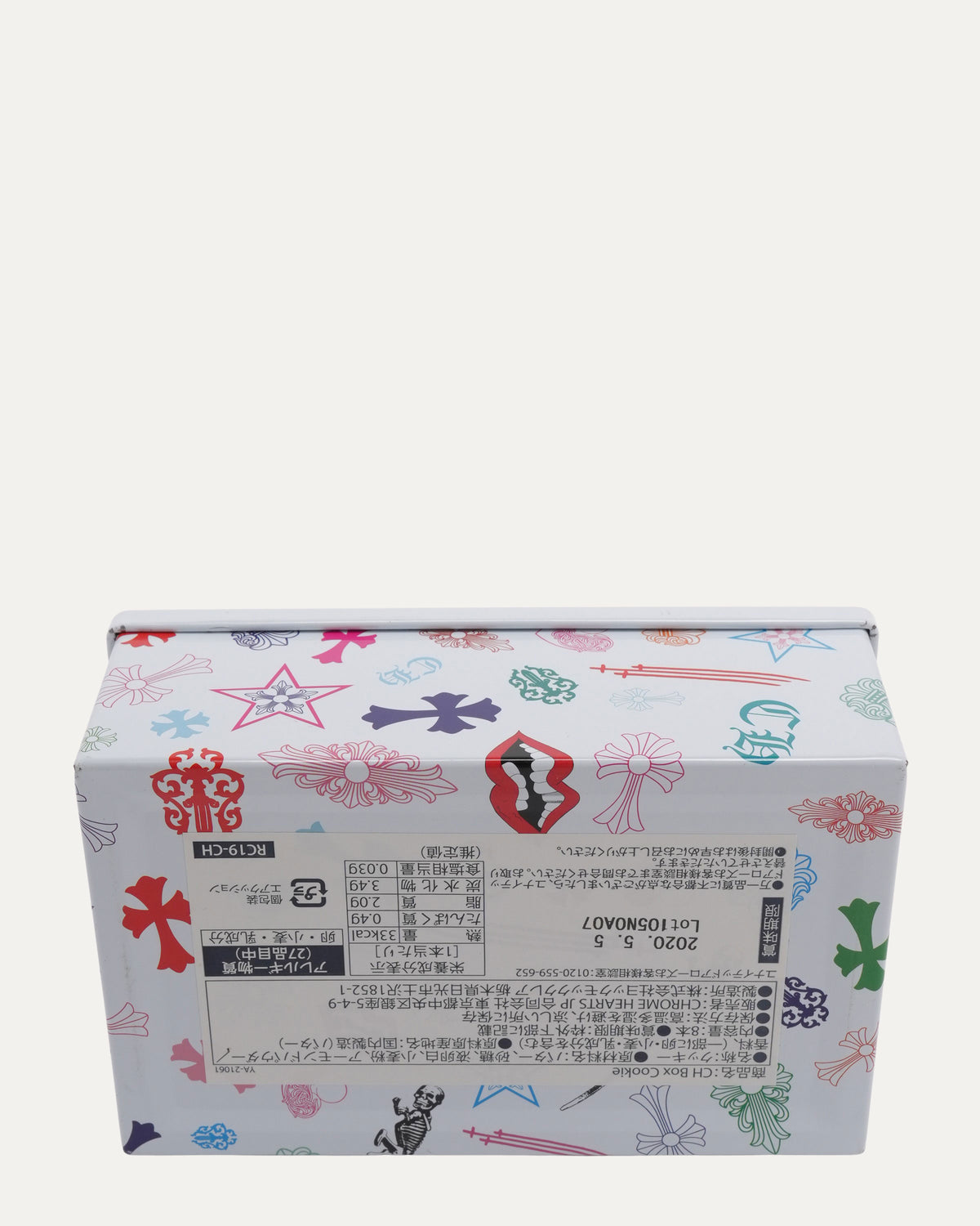 Japan Exclusive Stencil Cookie Box