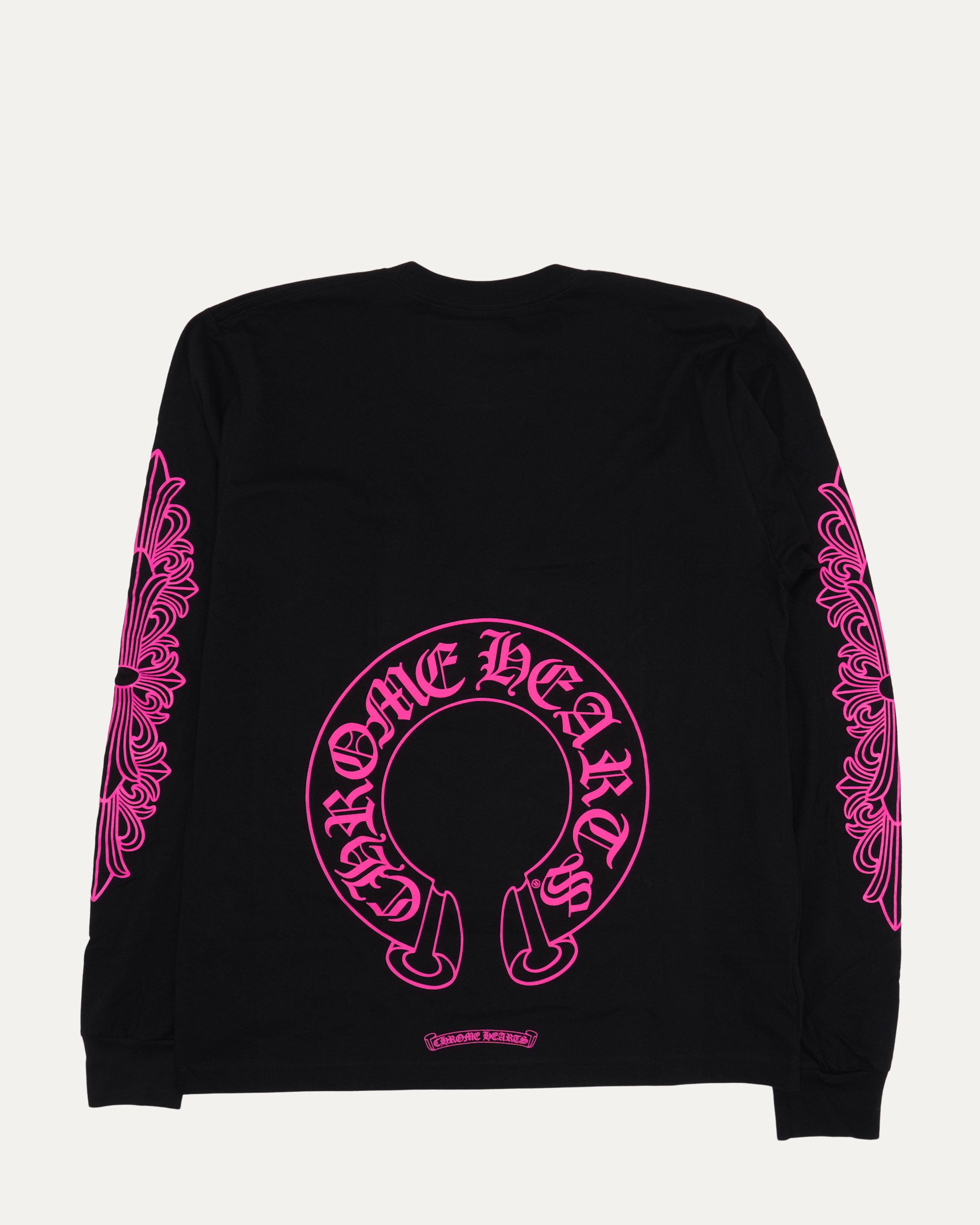 Chrome Hearts Horseshoe Logo Pocket Long Sleeve T-Shirt – Justin Reed