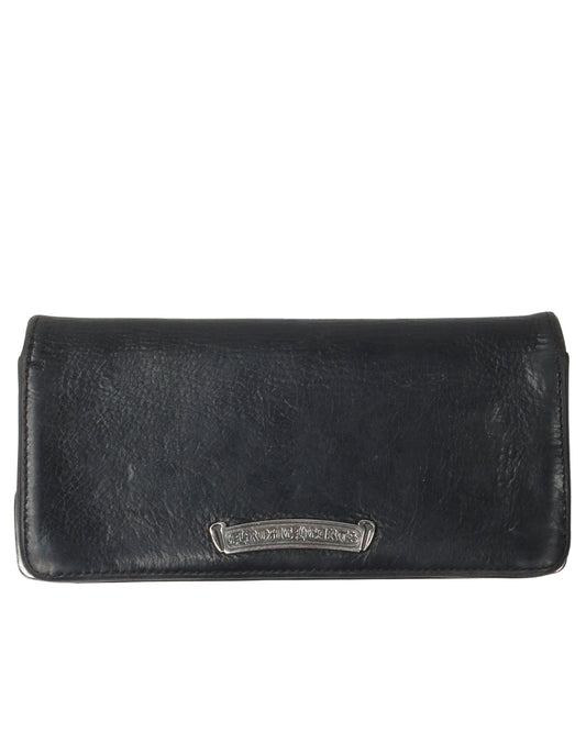 Rectangular Leather Bi-Fold Wallet
