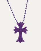 Silichrome Cross Necklace