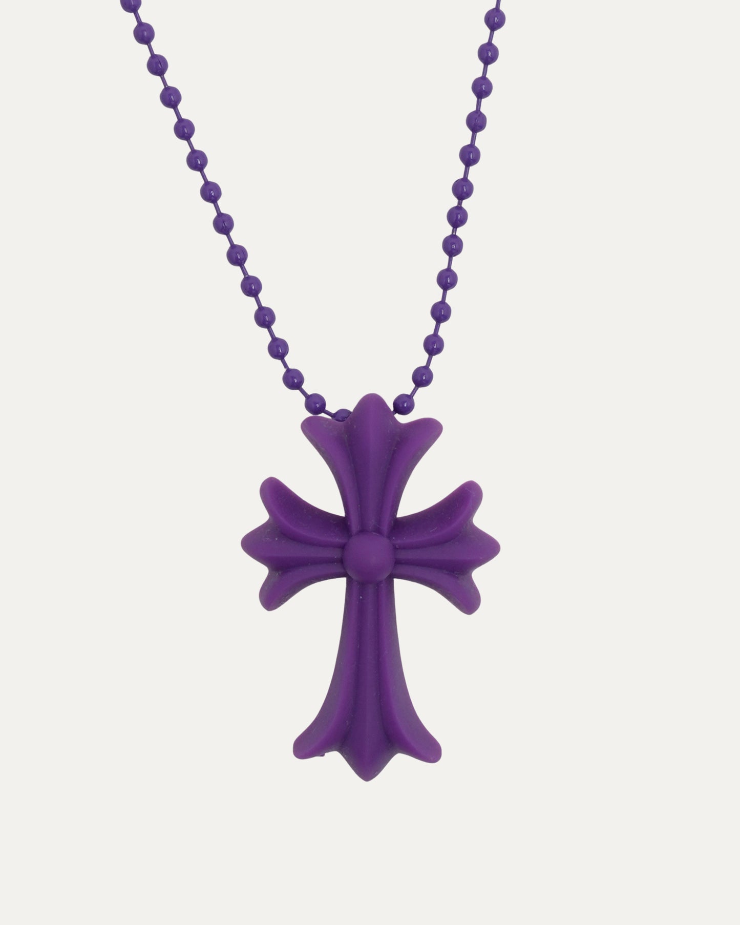 Silichrome Cross Necklace
