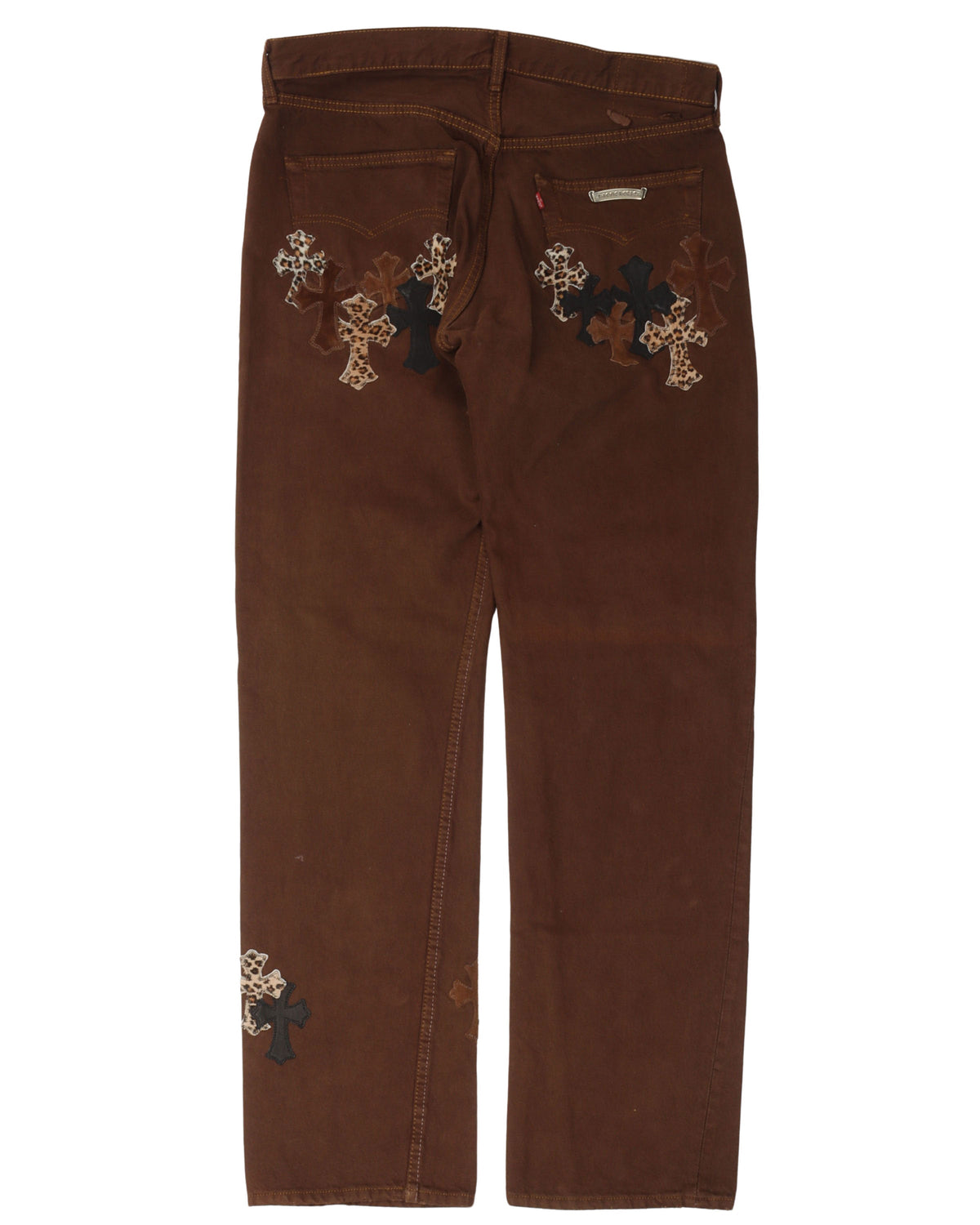 NYFW Levi's Cross Patch Jeans