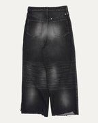 Raw Hem Baggy Jeans