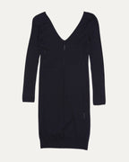 V Neck Knit Dress