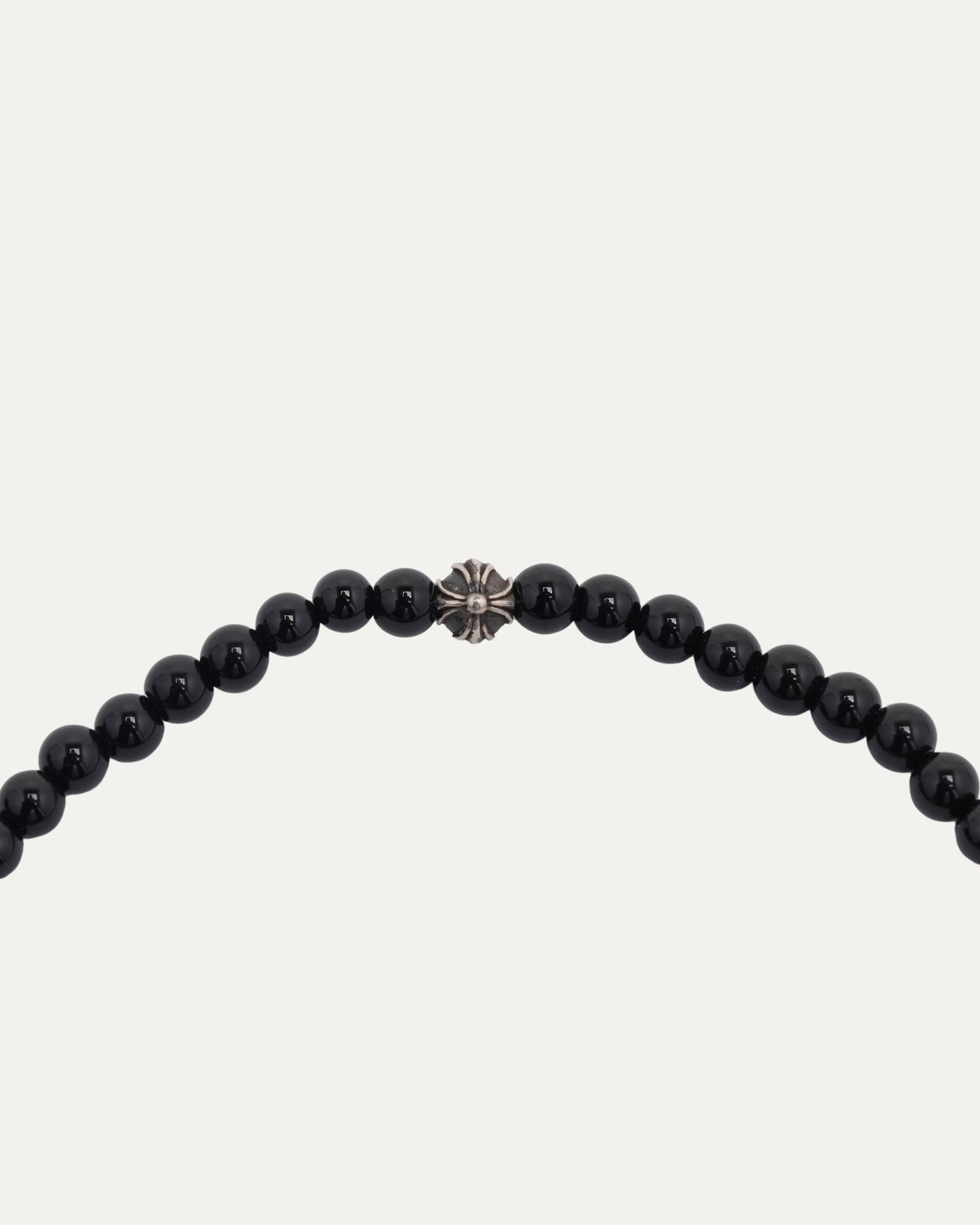 4mm Onyx Bead Bracelet