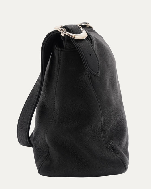 Heart Embellished Flap Bag