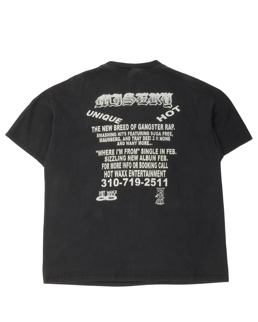 Misery Hot Waxx Entertainment Why Gee Records T-Shirt