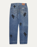 Levi's 501 Cross Patch Jeans