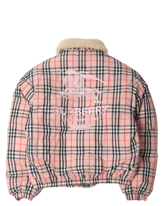 Burberry Plaid Puffer Jacket