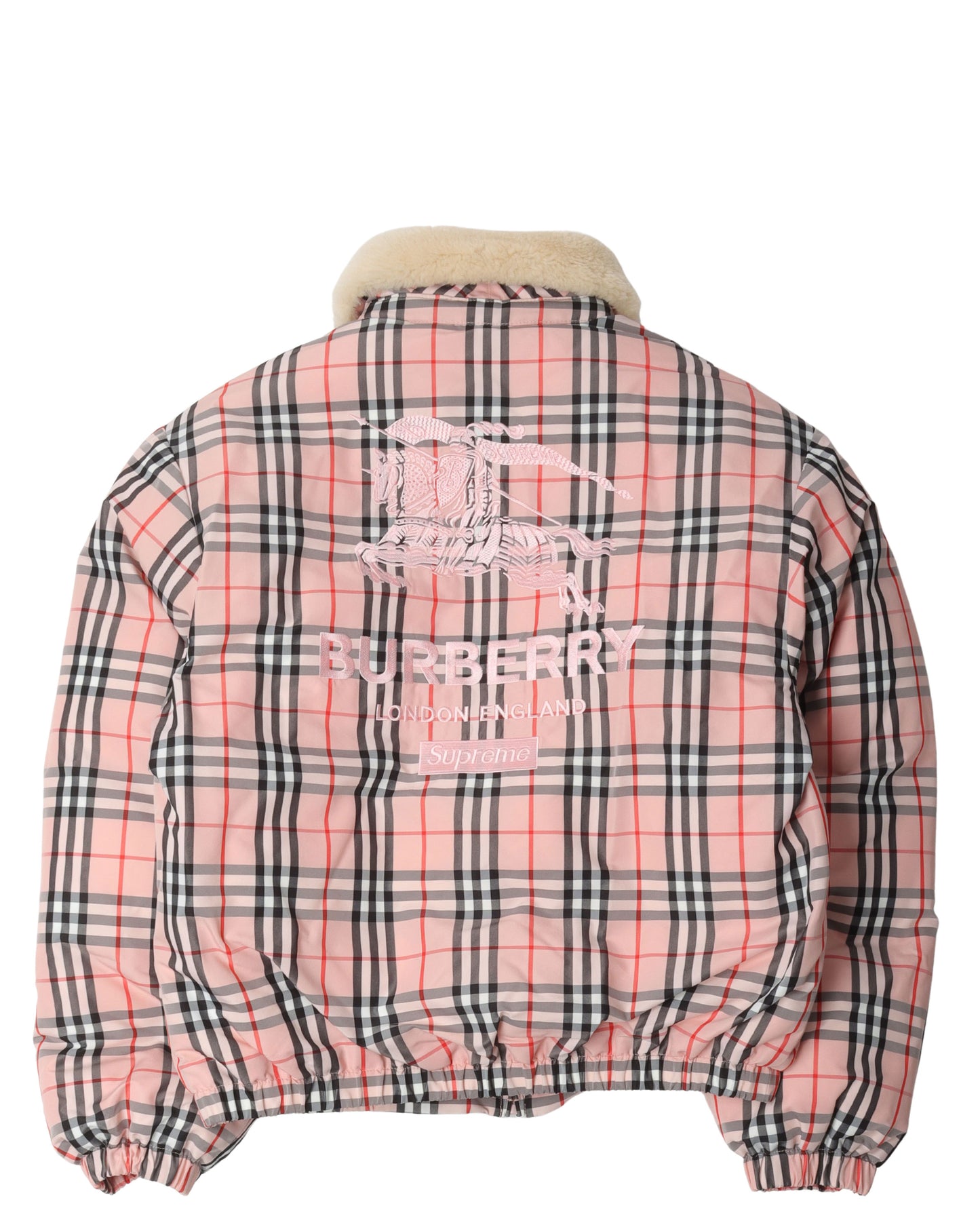 Burberry Plaid Puffer Jacket