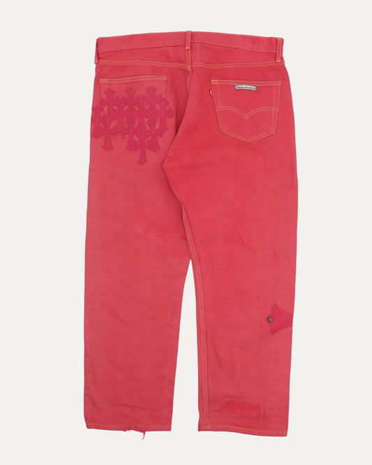 Cross Patch Levis 501 Jeans