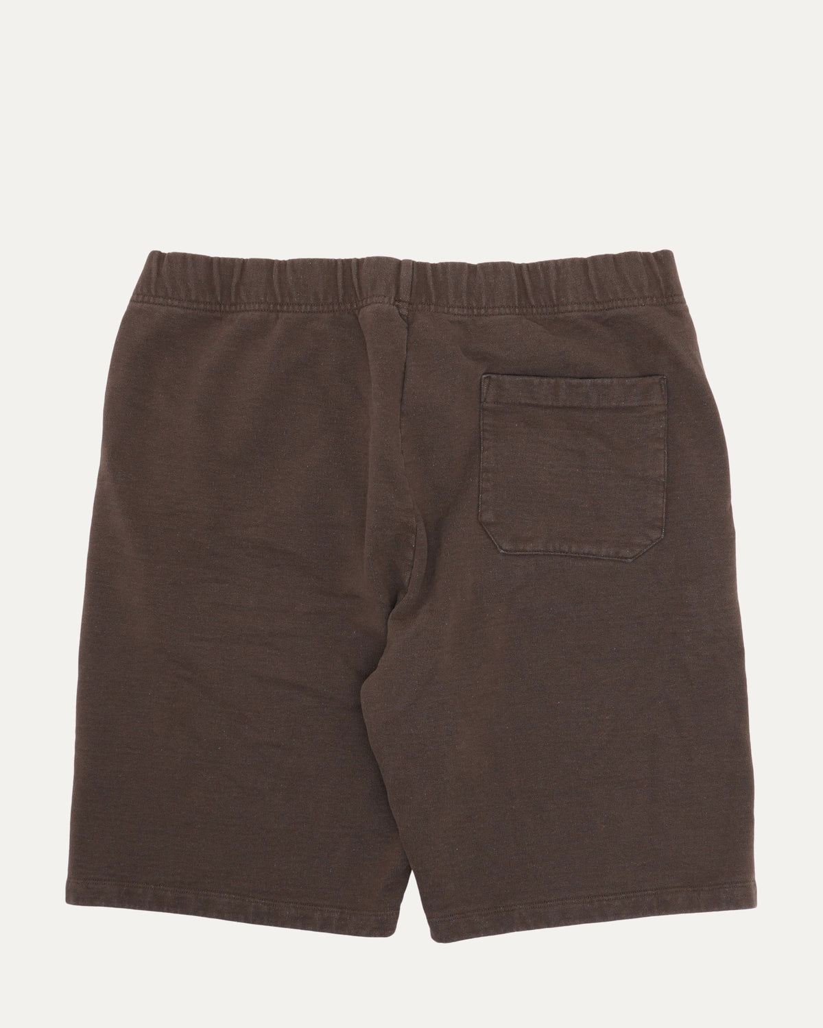 Embroidered Vertical Logo Sweat Shorts