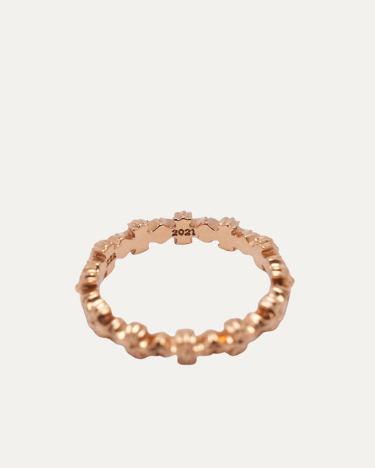 22k Gold Plus Cross Ring