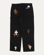 Cross Patch Double Knee Carpenter Pants