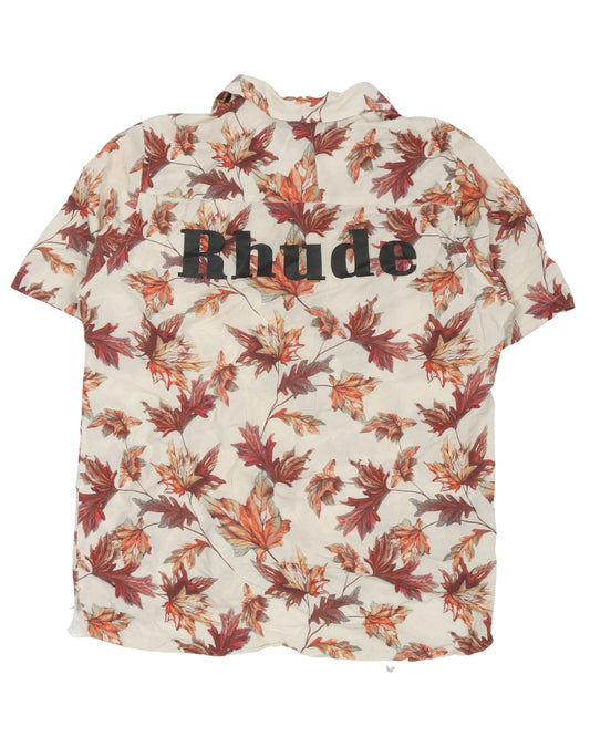 Leaves Button Up Shirt