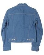 Contrast Stitch Trucker Jacket