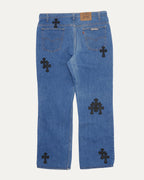 Levis 517 Cross Patch Jeans