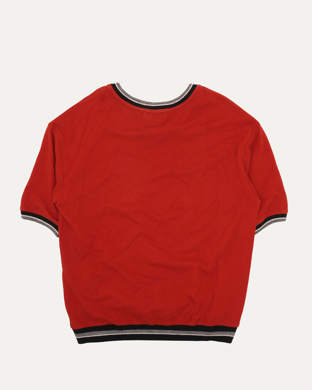 V-Neck Knit T-Shirt